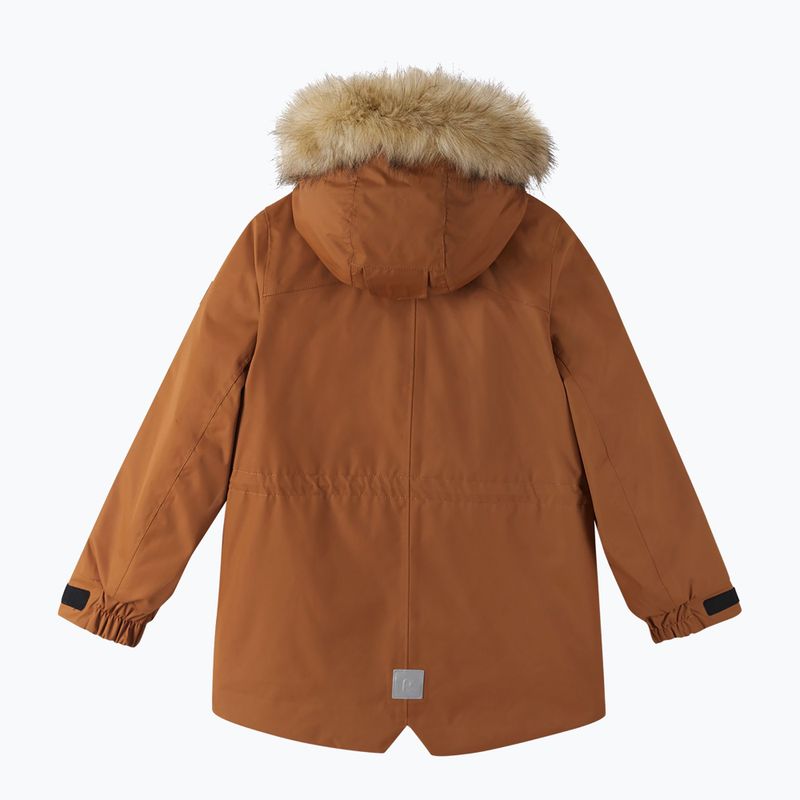 Kurtka zimowa dziecięca Reima Naapuri cinnamon brown 3