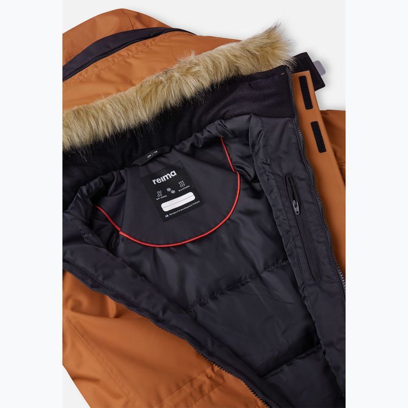 Kurtka zimowa dziecięca Reima Naapuri cinnamon brown 6