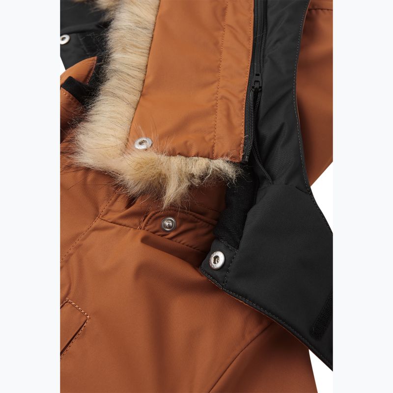 Kurtka zimowa dziecięca Reima Naapuri cinnamon brown 8