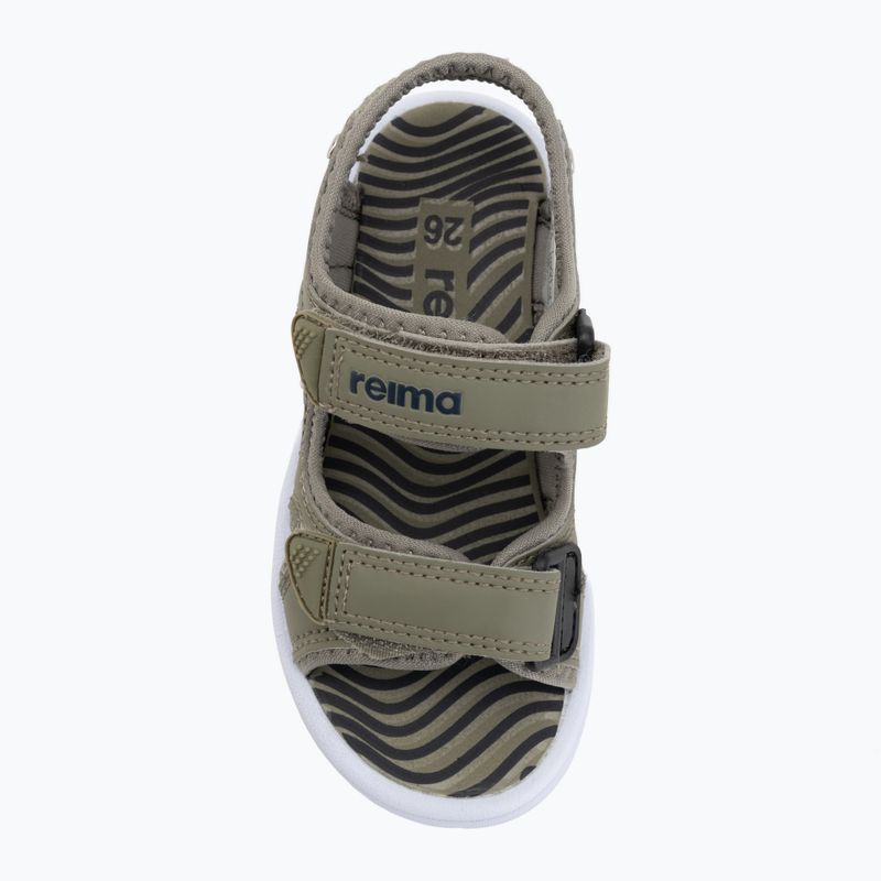 Sandały dziecięce Reima Bungee greyish green 5