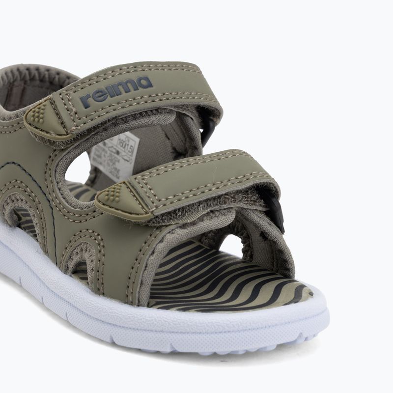 Sandały dziecięce Reima Bungee greyish green 7