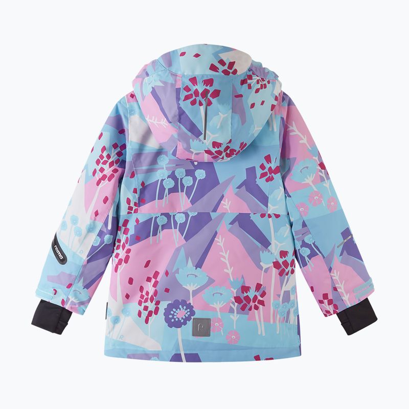 Kurtka narciarska dziecięca Reima Kiiruna light turquoise 5400066A-9990 3