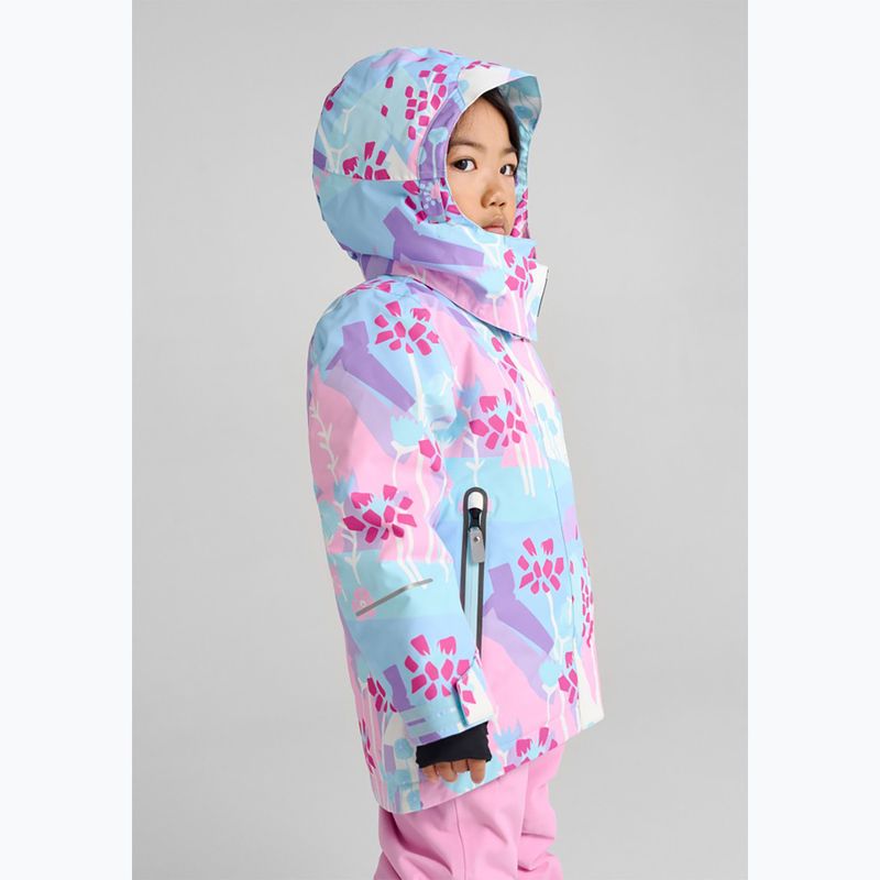 Kurtka narciarska dziecięca Reima Kiiruna light turquoise 5400066A-9990 14