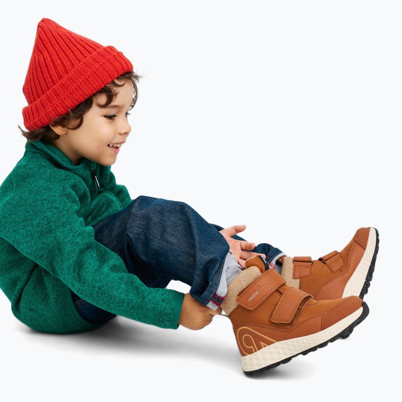 Śniegowce dziecięce Reima Hallava cinnamon brown 9