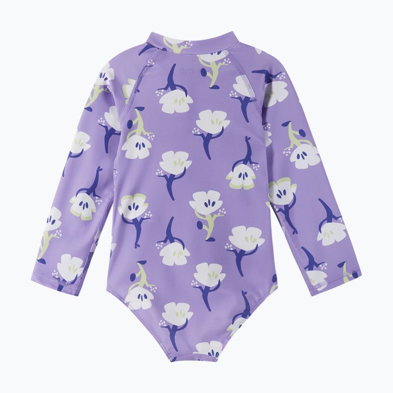 Strój kąpielowy jednoczęściowy dziecięcy Reima Pihlis blooming lilac 2