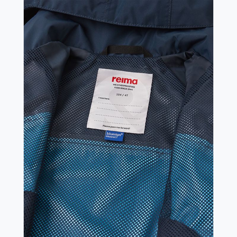 Kurtka dziecięca Reima Tuulela turquoise blue 5