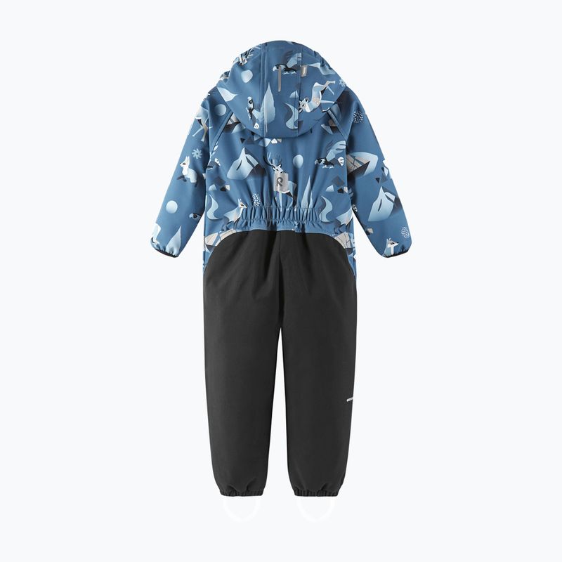 Kombinezon softshell dziecięcy Reima Mjosa blue ocean 3