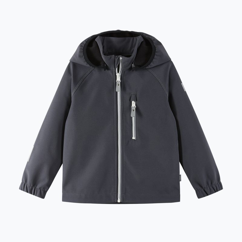 Kurtka softshell dziecięca Reima Vantti soft black