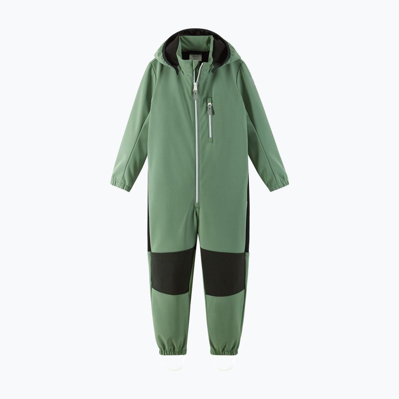 Kombinezon softshell dziecięcy Reima Nurmes deeper green clay 3