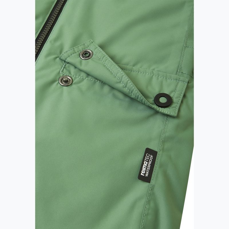 Kombinezon softshell dziecięcy Reima Sevetti green clay 7