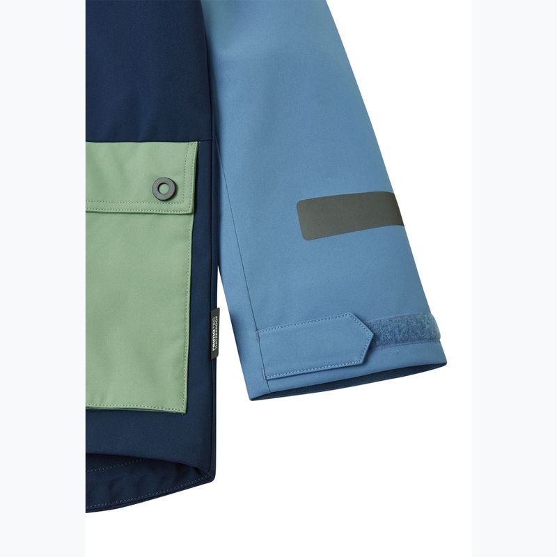 Kurtka softshell dziecięca Reima Sysma navy 6