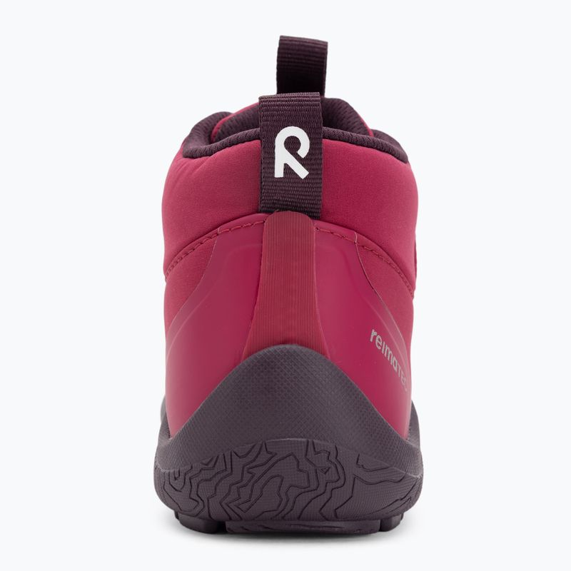 Buty barefoot dziecięce Reima Loikkii cool burgundy 6