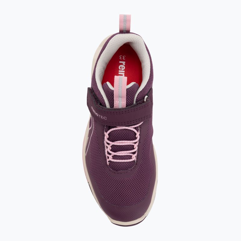 Buty barefoot dziecięce Reima Enkkari deep purple 5