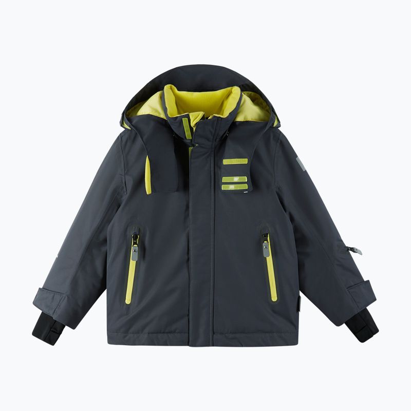 Kurtka narciarska dziecięca Reima Kairala soft black 2
