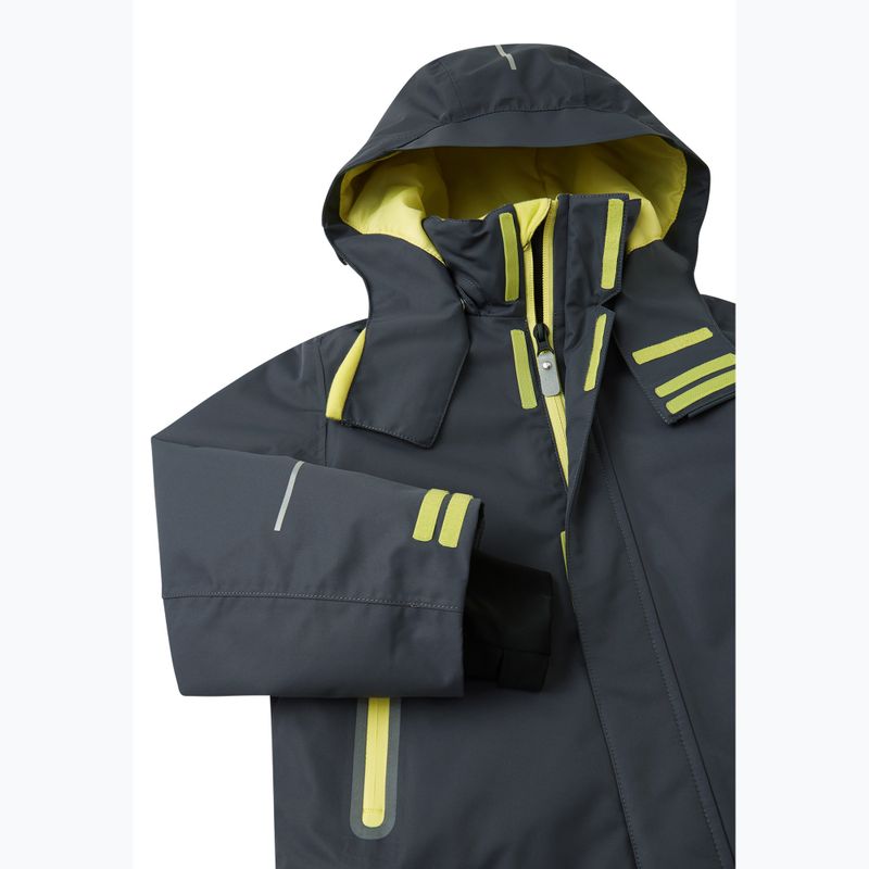 Kurtka narciarska dziecięca Reima Kairala soft black 4