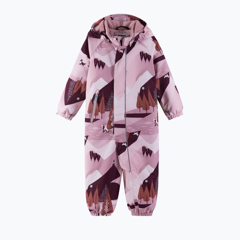 Kombinezon dziecięcy Reima Puhuri grey pink 2