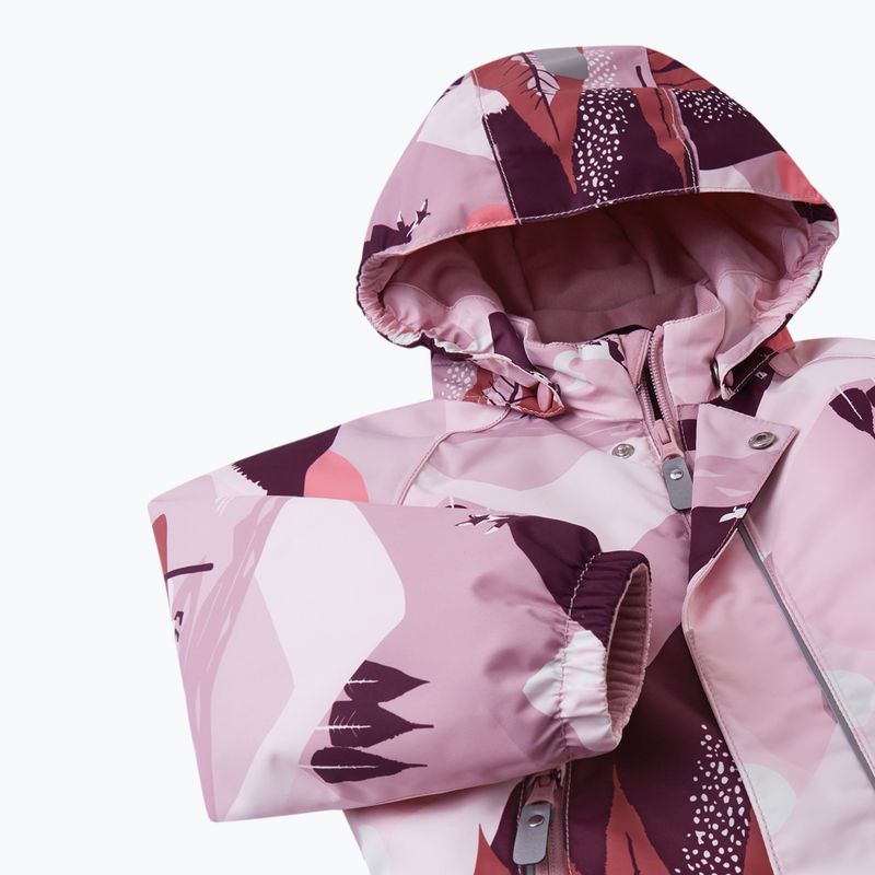 Kombinezon dziecięcy Reima Puhuri grey pink 4