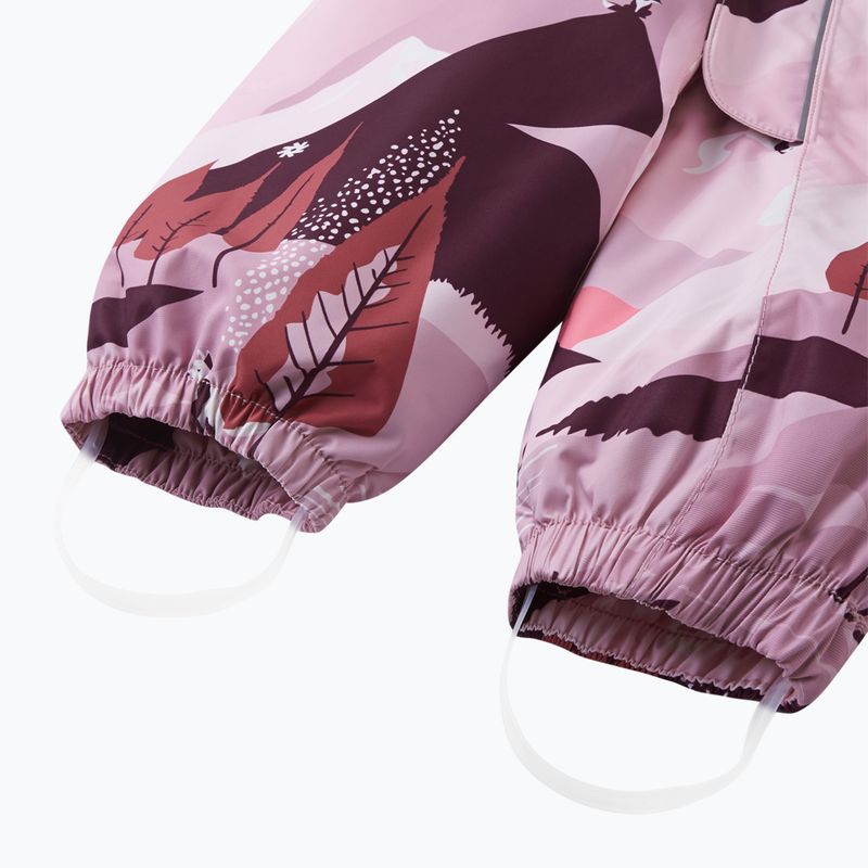Kombinezon dziecięcy Reima Puhuri grey pink 8