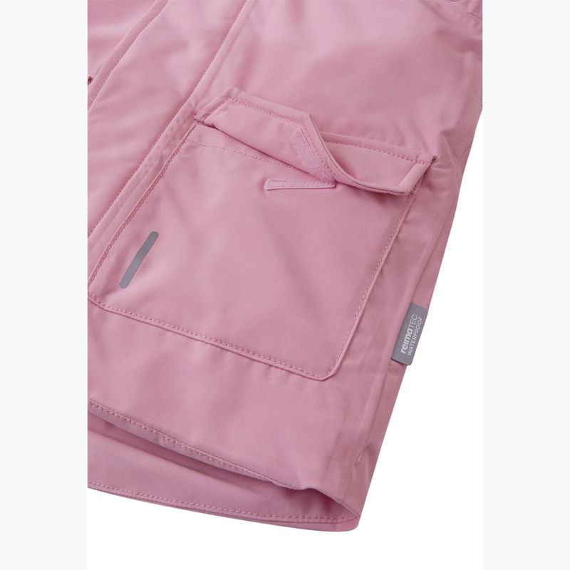 Kurtka zimowa dziecięca Reima Mutka grey pink 9