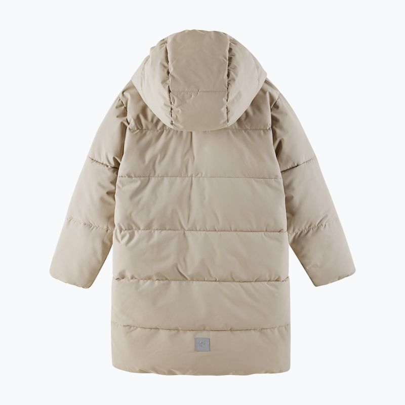 Płaszcz zimowy dziecięcy Reima Vaanila earthy beige 2