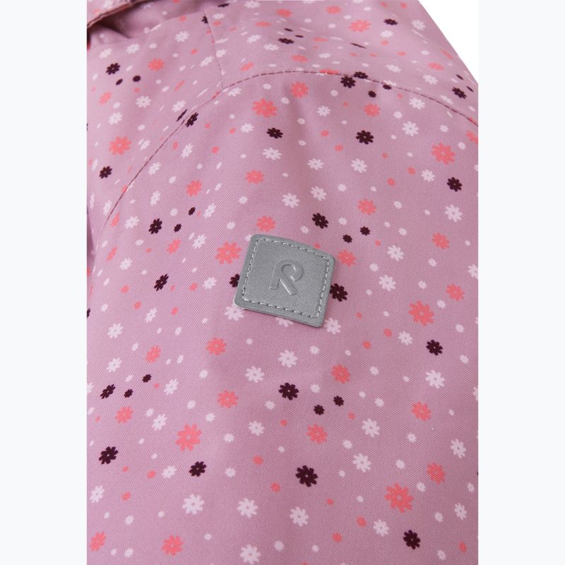Kurtka dziecięca Reima Taipale grey pink 7