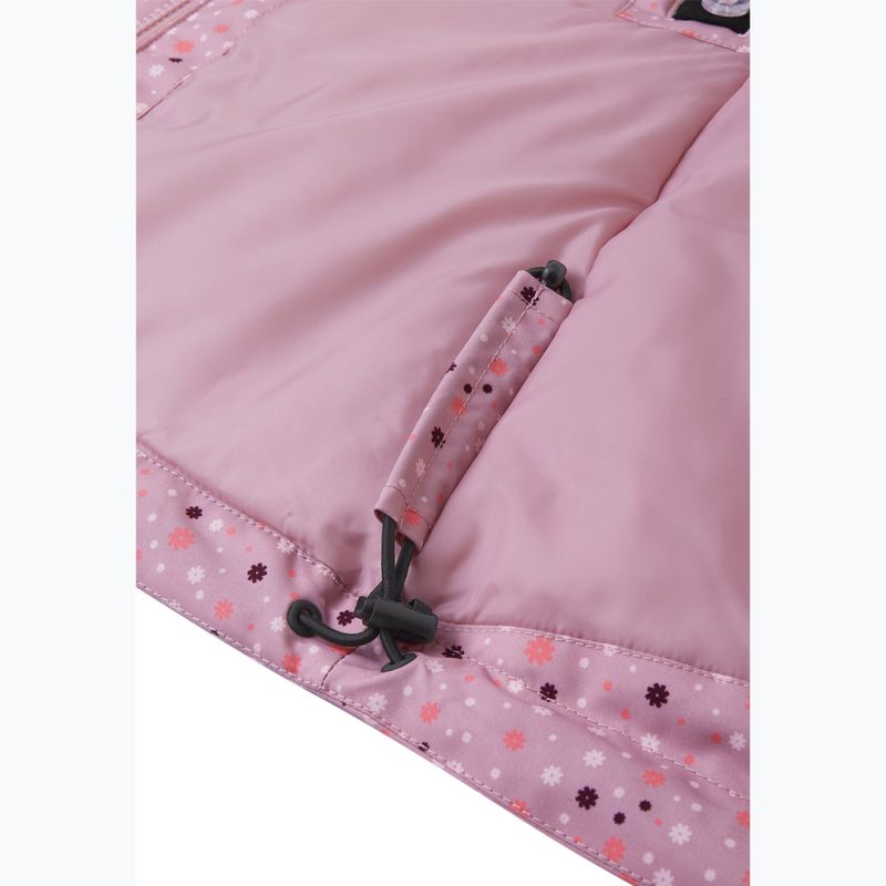 Kurtka dziecięca Reima Taipale grey pink 9