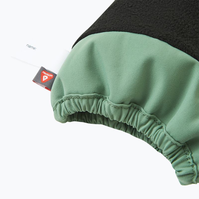 Rękawice narciarskie dziecięce Reima Ote green clay 3