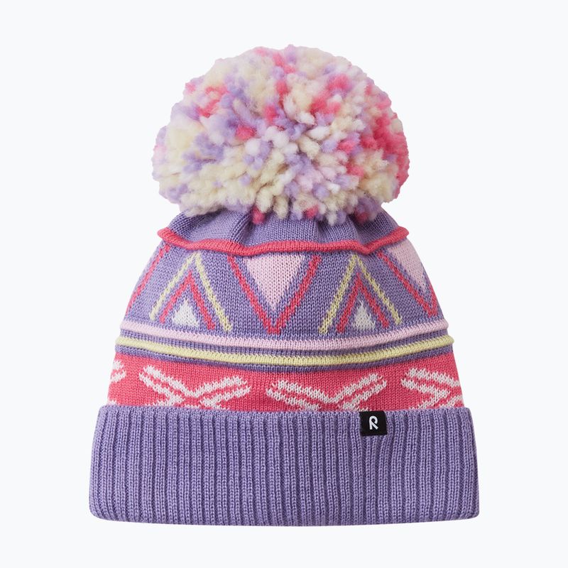 Czapka zimowa dziecięca Reima Kirjoen blooming lilac