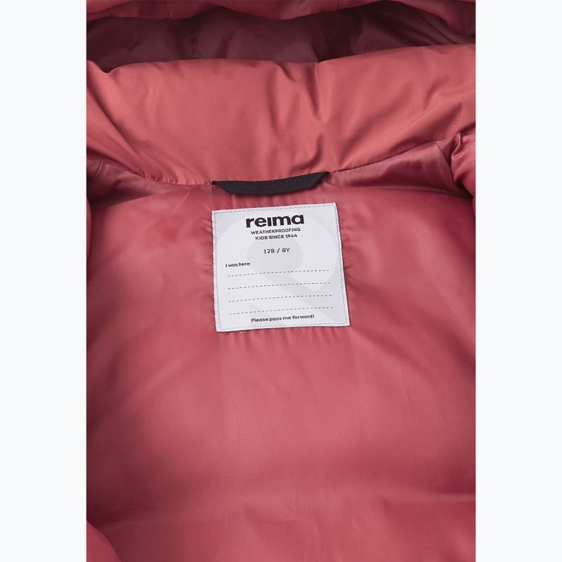 Kurtka zimowa dziecięca Reima Kumpula red clay 6