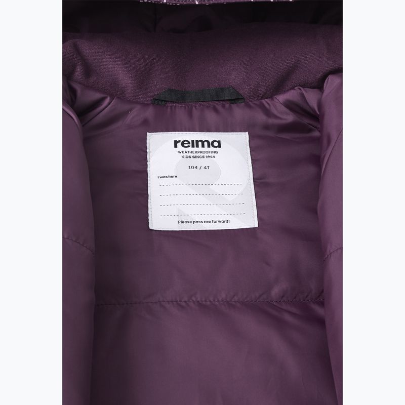 Kurtka dziecięca Reima Muonio deep purple 6