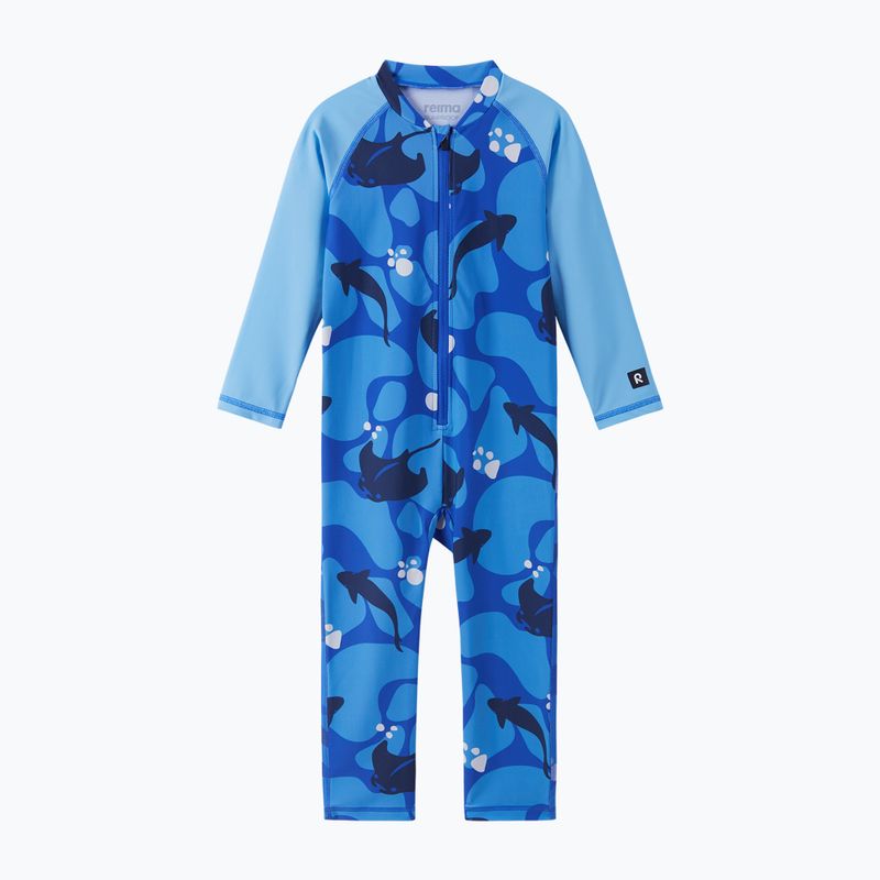 Kombinezon UPF 50+ dziecięcy Reima Polskii sparkly blue