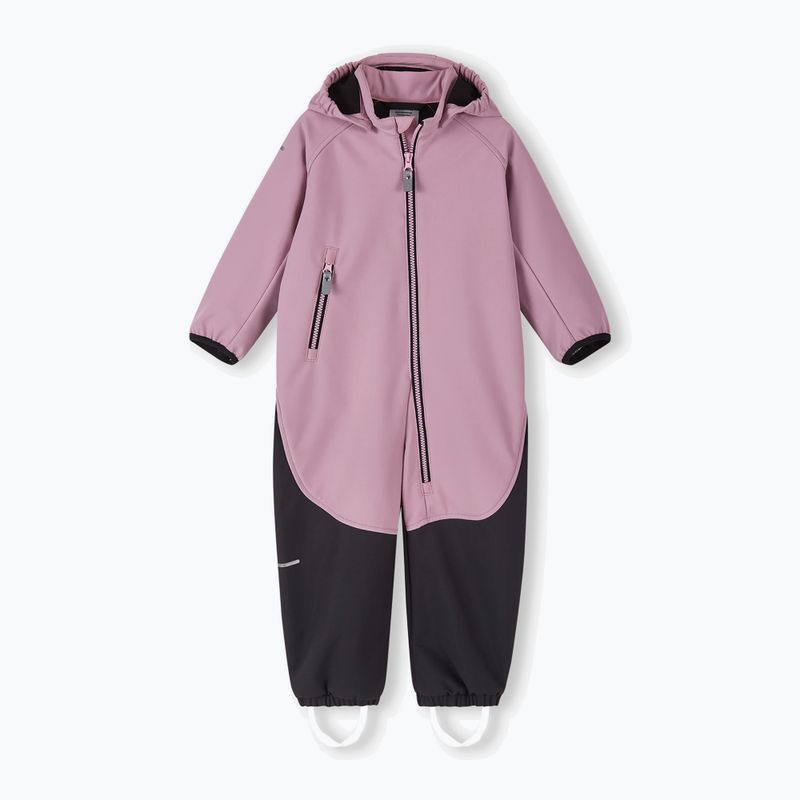 Kombinezon softshell dziecięcy Reima Mjosa grey pink