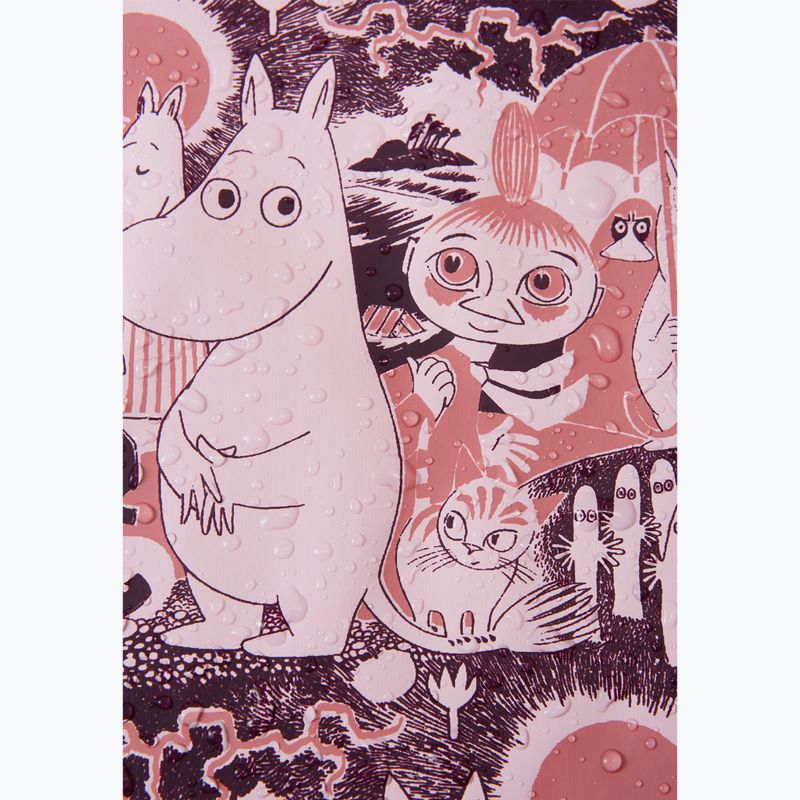 Kombinezon przeciwdeszczowy dziecięcy Reima Moomin Rapakko pale rose 5