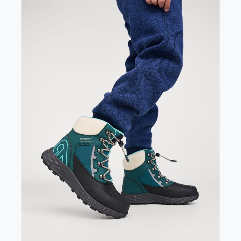 Śniegowce dziecięce Reima Hallava Lace dark teal 8