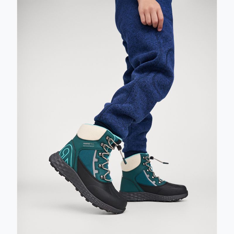 Śniegowce dziecięce Reima Hallava Lace dark teal 9