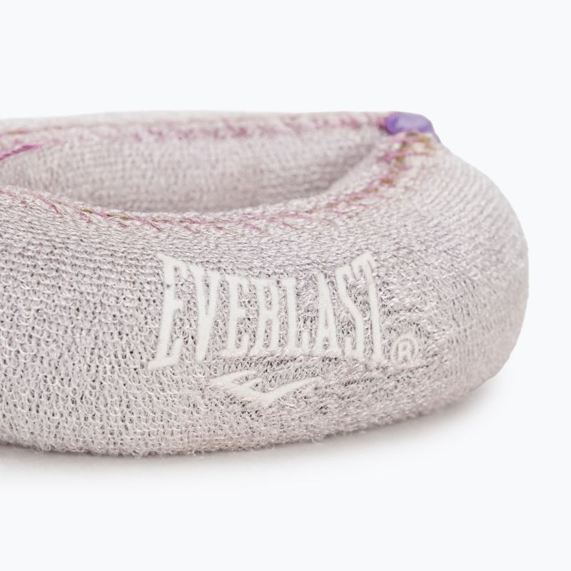Obciążnki na nadgarstki Everlast Frotte lavenda 3