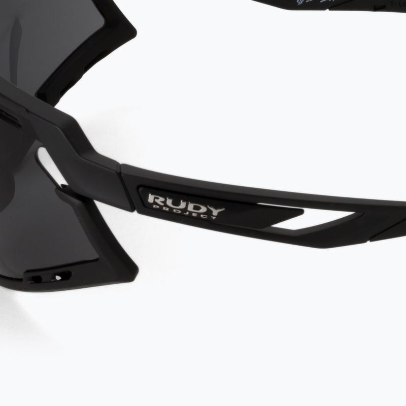 Okulary przeciwsłoneczne Rudy Project Defender black matte/bumpers black/smoke black 4