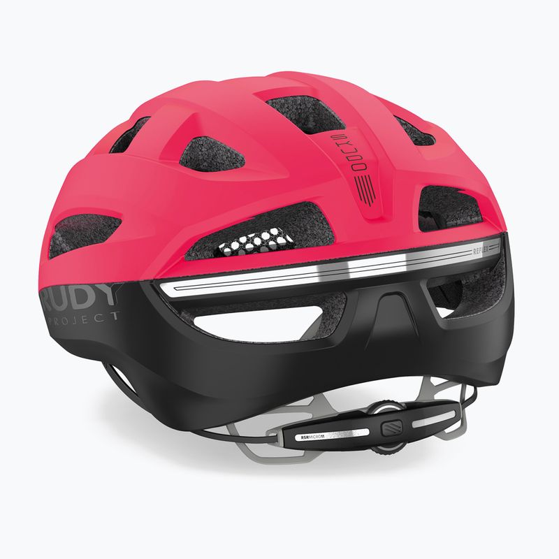Kask rowerowy Rudy Project Skudo pink fluo/black matte 5