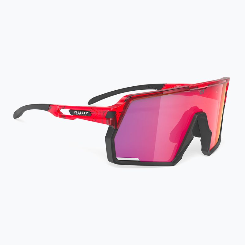Okulary przeciwsłoneczne Rudy Project Kelion crystal red gloss/multilaser red