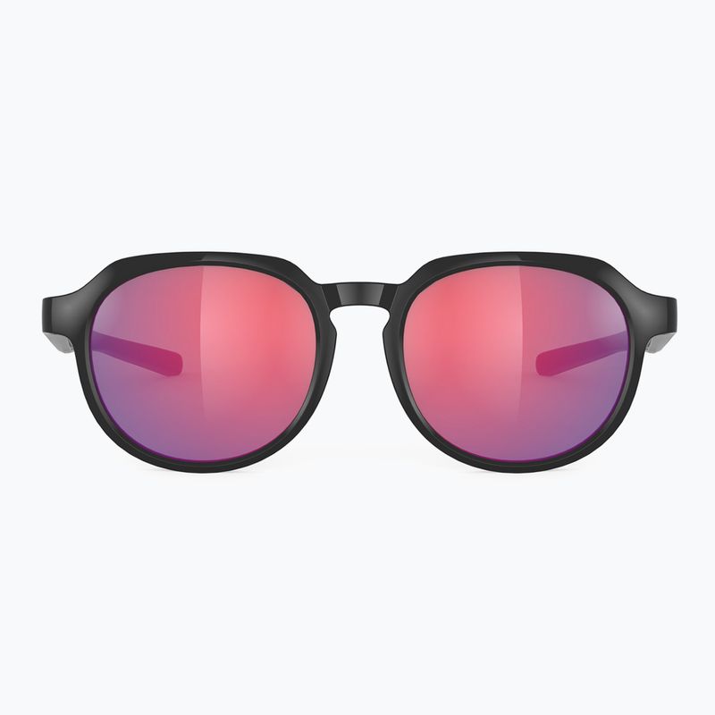 Okulary przeciwsłoneczne Rudy Project Glamshady black gloss/polar 3fx hdr multilaser red 6