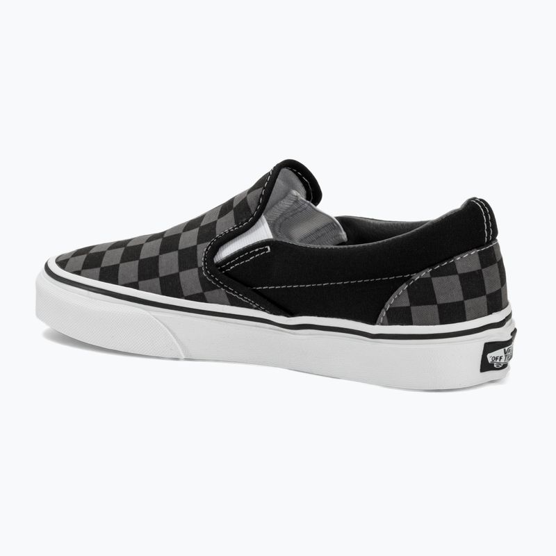 Buty Vans UA Classic Slip-On black/ pewter checkerboard 3