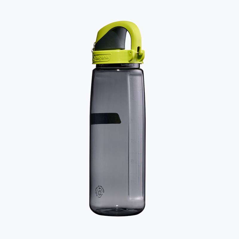 Butelka turystyczna Nalgene On The Fly 700 ml charcoal/lime cap 2