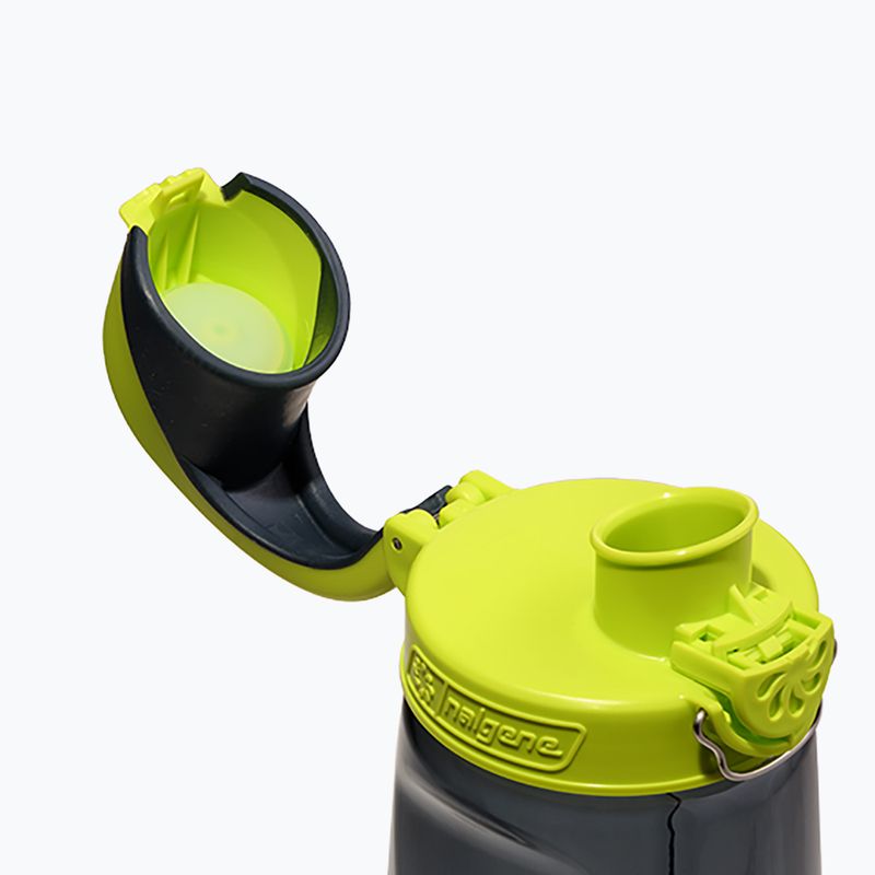 Butelka turystyczna Nalgene On The Fly 700 ml charcoal/lime cap 4