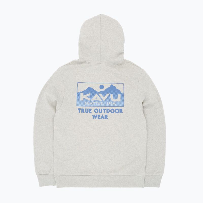 Bluza męska KAVU True Gradient Hoody grey marl 2