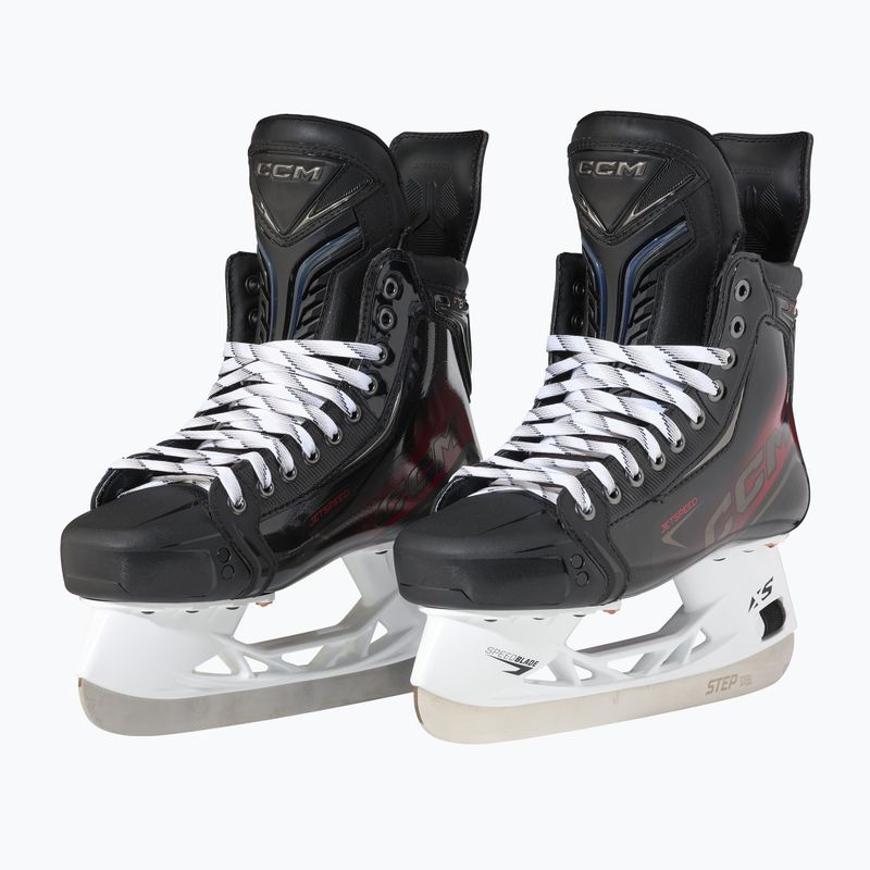 Łyżwy hokejowe męskie CCM JetSpeed FT8 SR WIDE black 2