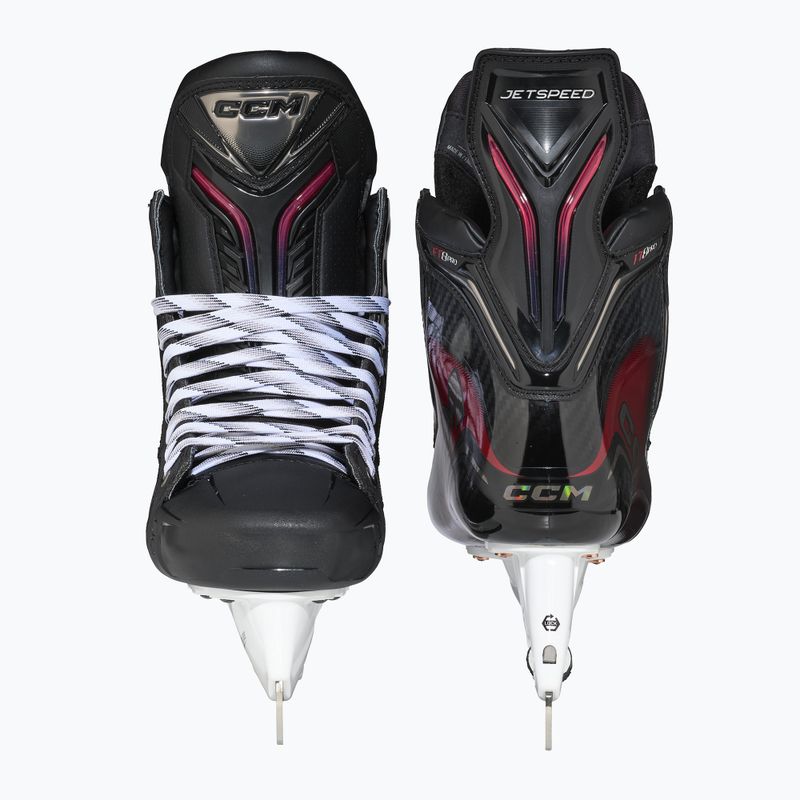 Łyżwy hokejowe męskie CCM JetSpeed FT8 Pro SR TAPERED black 3