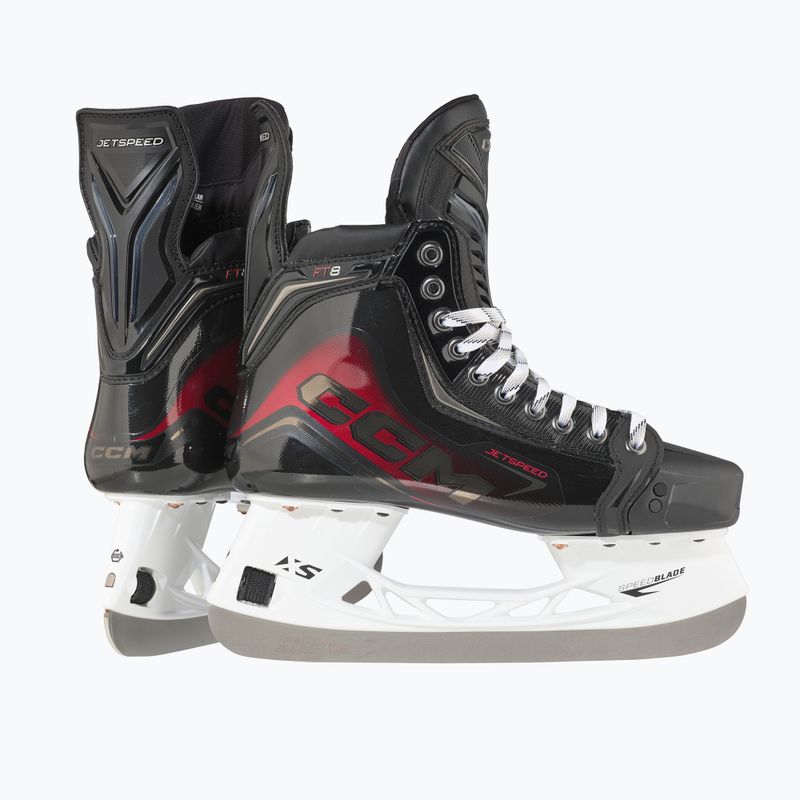 Łyżwy hokejowe męskie CCM JetSpeed FT8 SR REGULAR black
