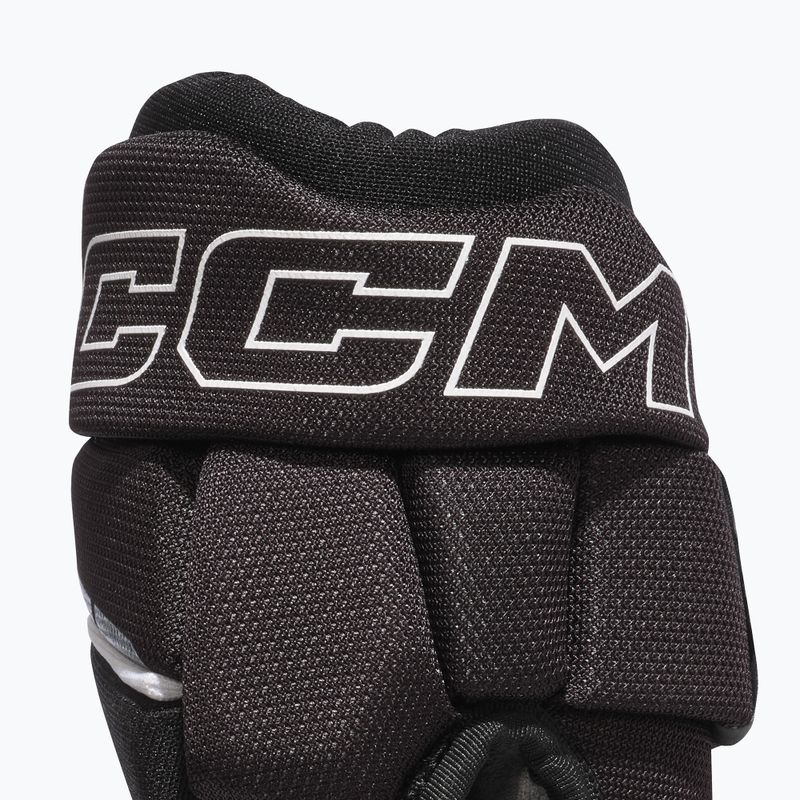 Rękawice hokejowe dla dzieci CCM Next YT Gloves black/white 5