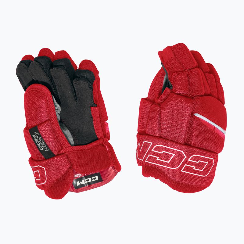 Rękawice hokejowe dla dzieci CCM Next JR Gloves red/white