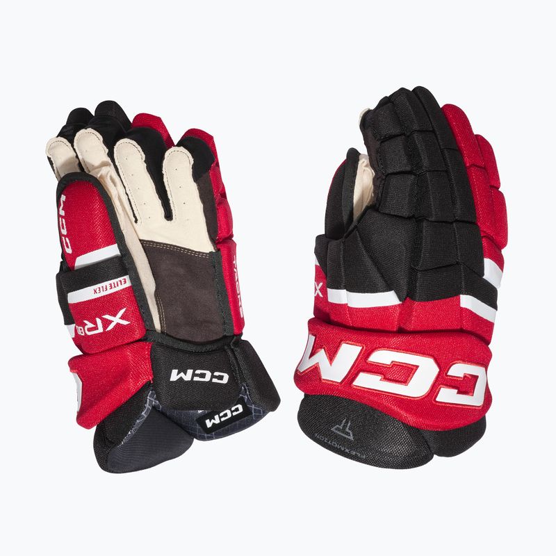 Rękawice hokejowe CCM Tacks XR80 SR Gloves black/red/white